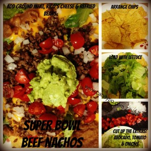 Super Bowl Beef Nachos