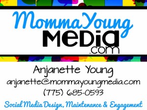 anjanette business card