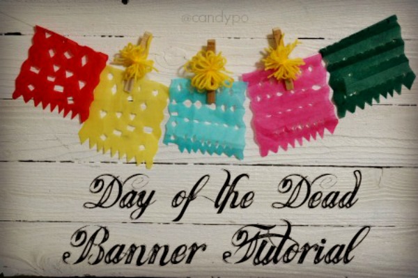 2 Day of the Dead Banner Tutorial