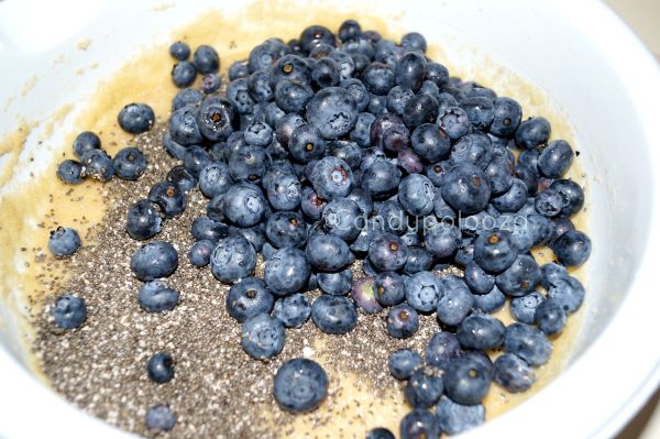 Blueberry Chia Muffin mix