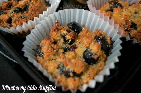 Blueberry Chia Muffins Recipe