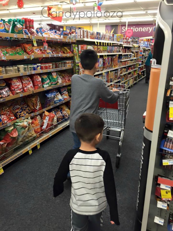 Boys Shopping at CVS