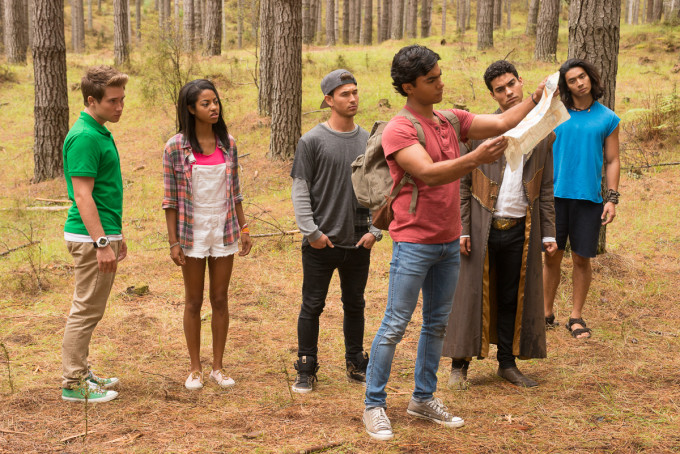 Power Rangers Dino Charge production still