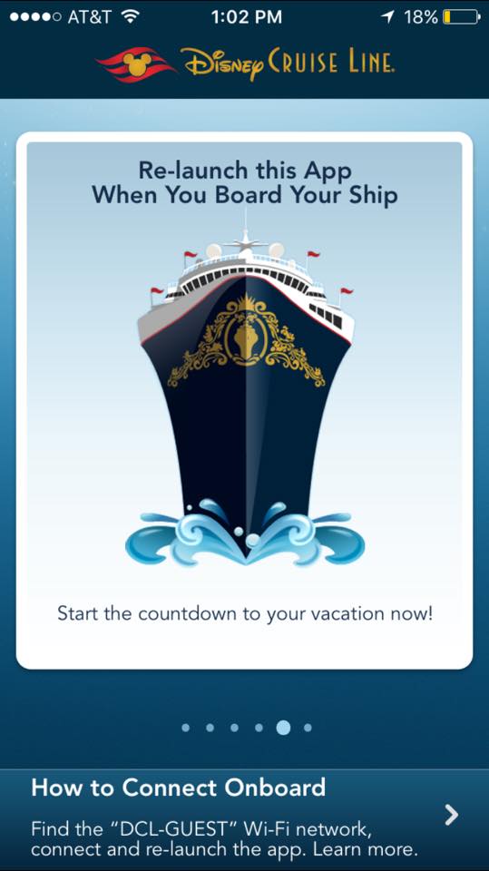 Disney Cruise Line App 1