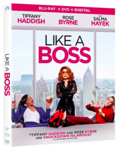 Like A Boss DVD image, Tiffany Haddish, Rose Byrne film, Candypoloza movie review