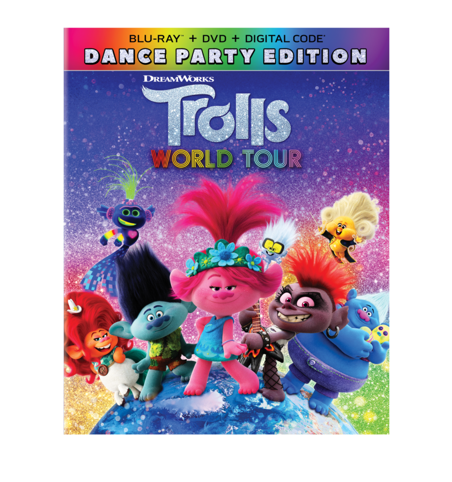 Trolls World Tour DVD my review and thoughts