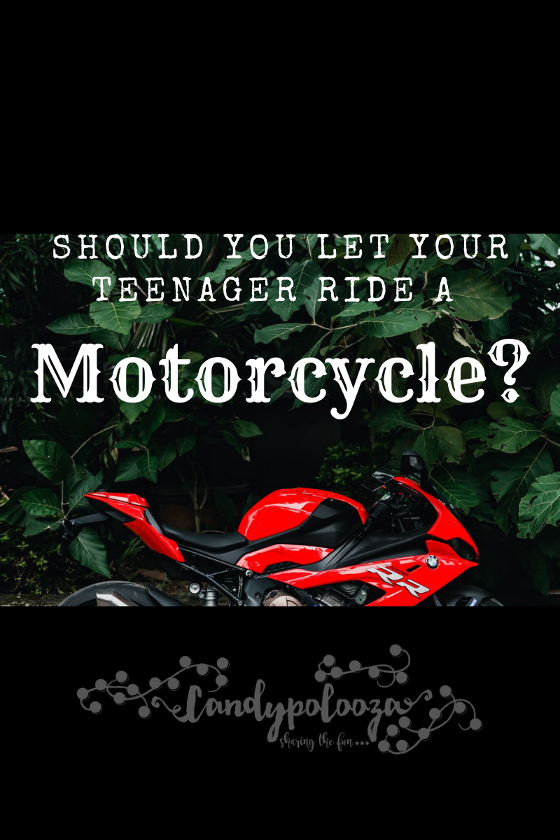 Should You Let Your Teenager Ride A Motorcycle? parenting on candypo.com