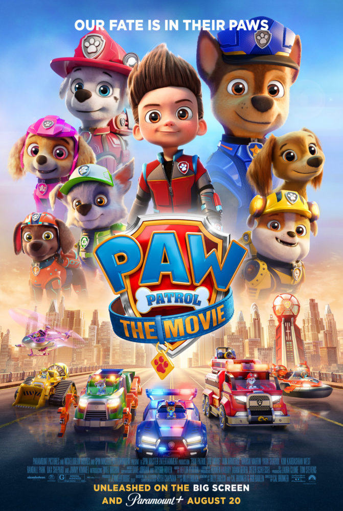 Paw Patrol: The Movie poster on candypo.com