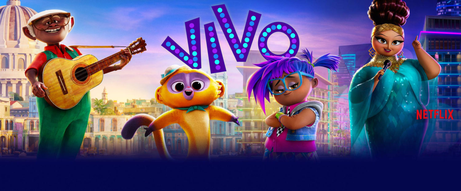 Vivo on Netflix on August 6th on candypo.com