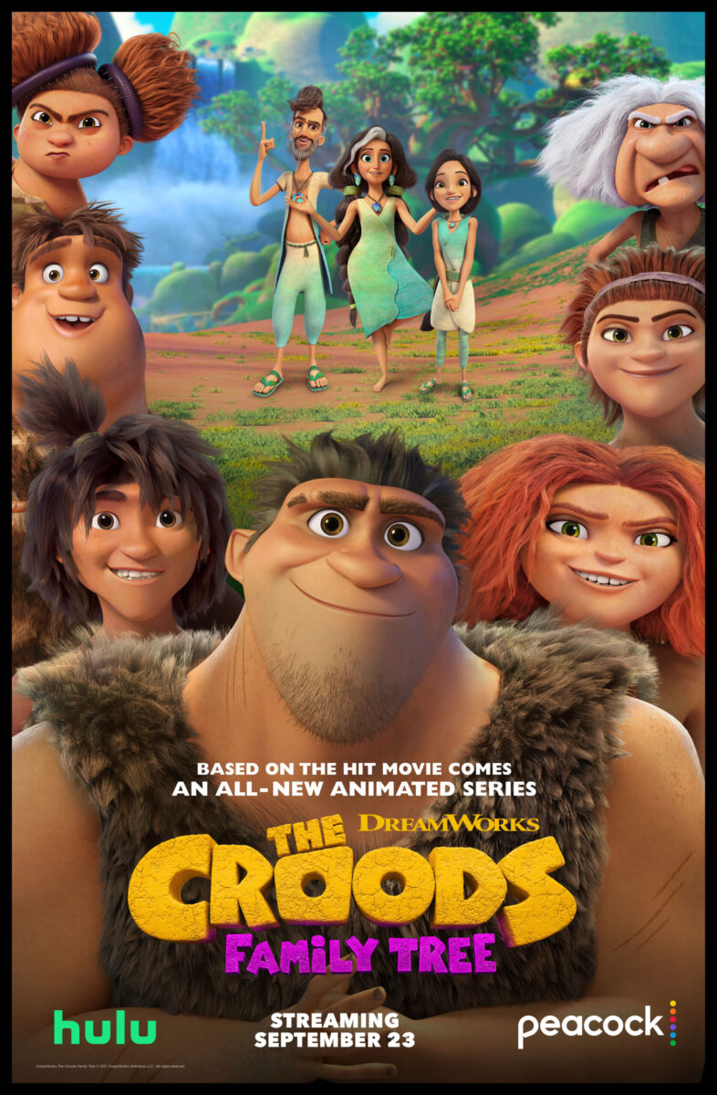 Entertainment Review Animated Series Dreamworks The Croods Family Tree on candypo.com