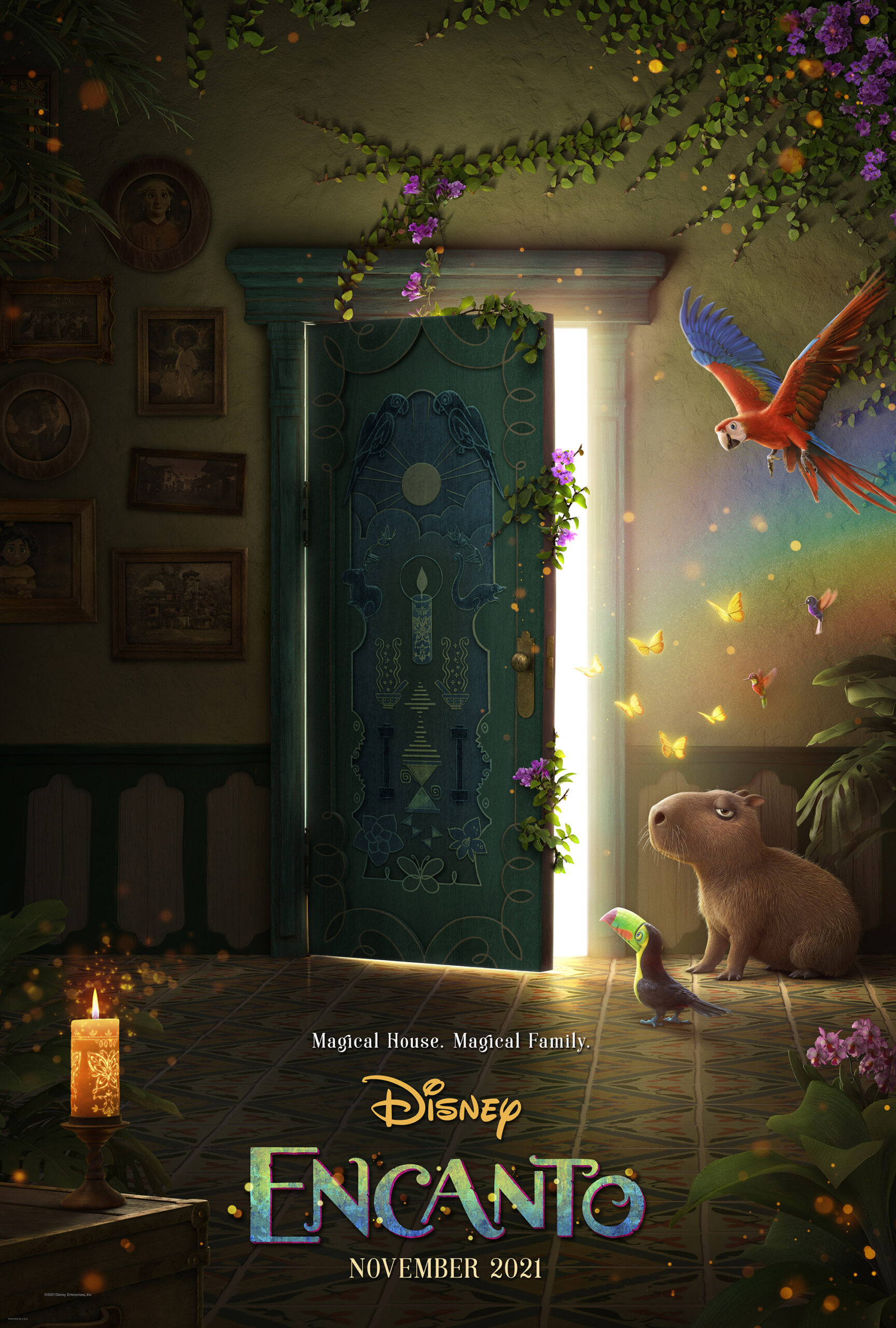 Disney ENCANTO the door on candypo.com movie review lifestyle entertainment