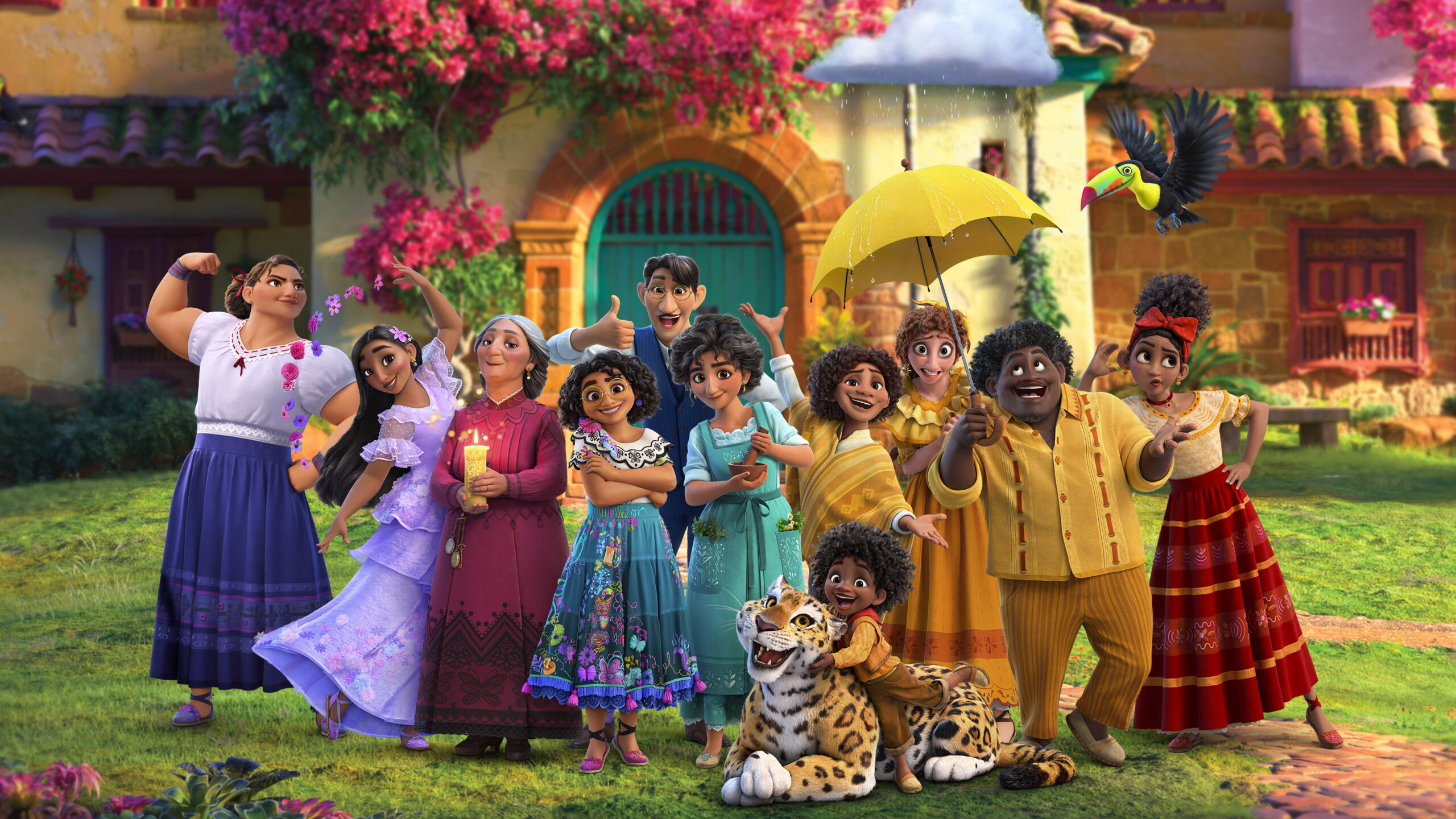 Disney ENCANTO the familia on candypo.com entertainment lifestyle movie reviews