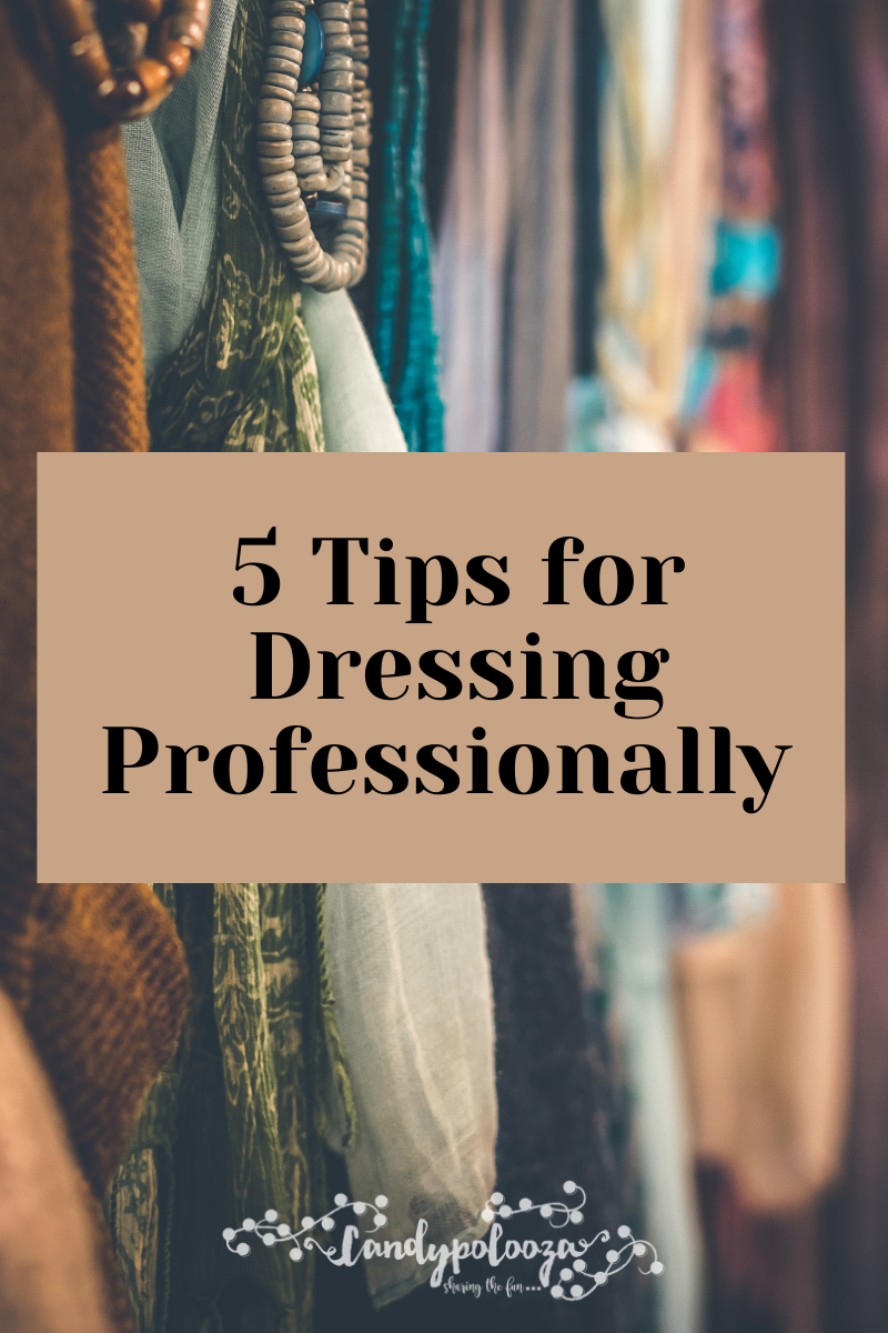 5 Tips for Dressing Professionally on candypo.com fashion 