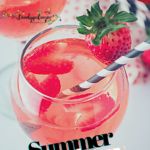 Summer Strawberry Cocktail Recipe on candypo.com