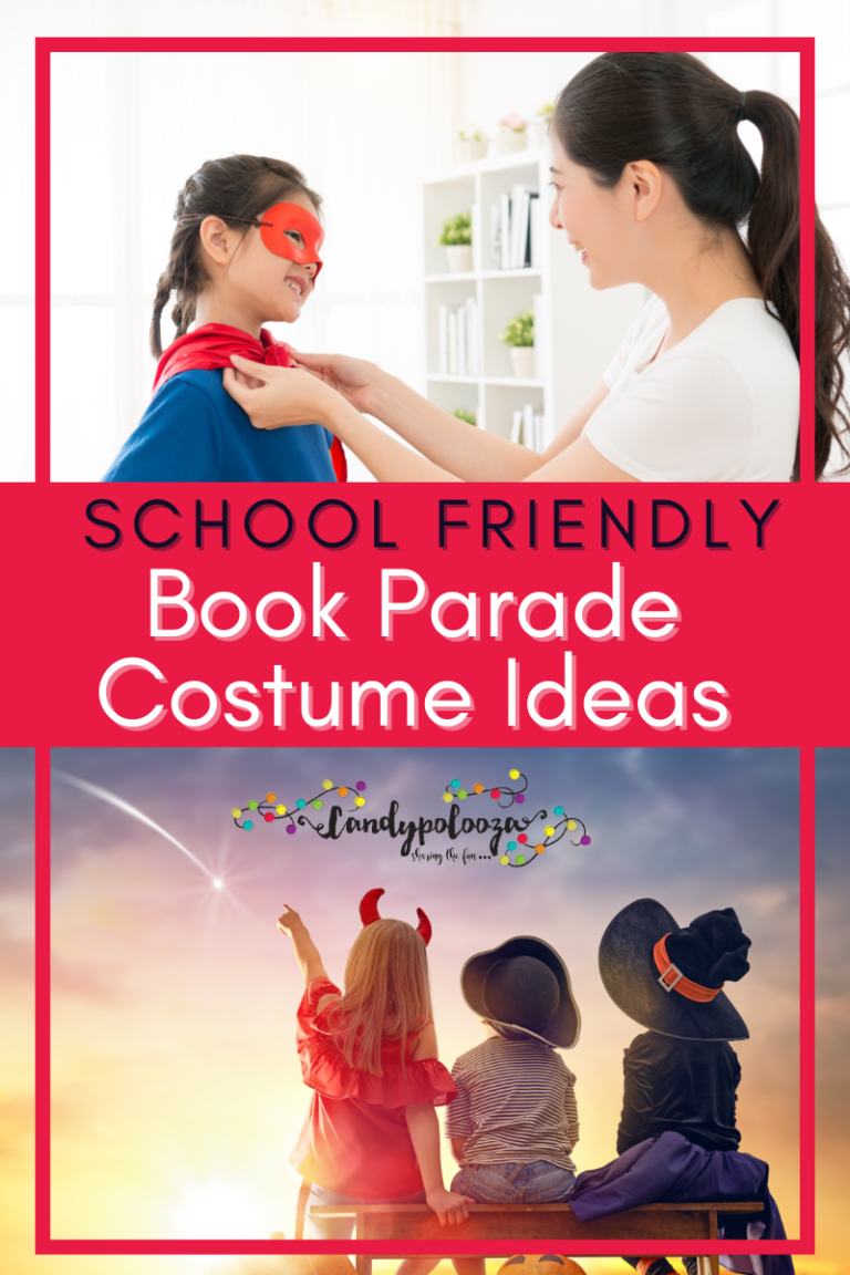 School Friendly Book Parade Costume Ideas - Candypolooza