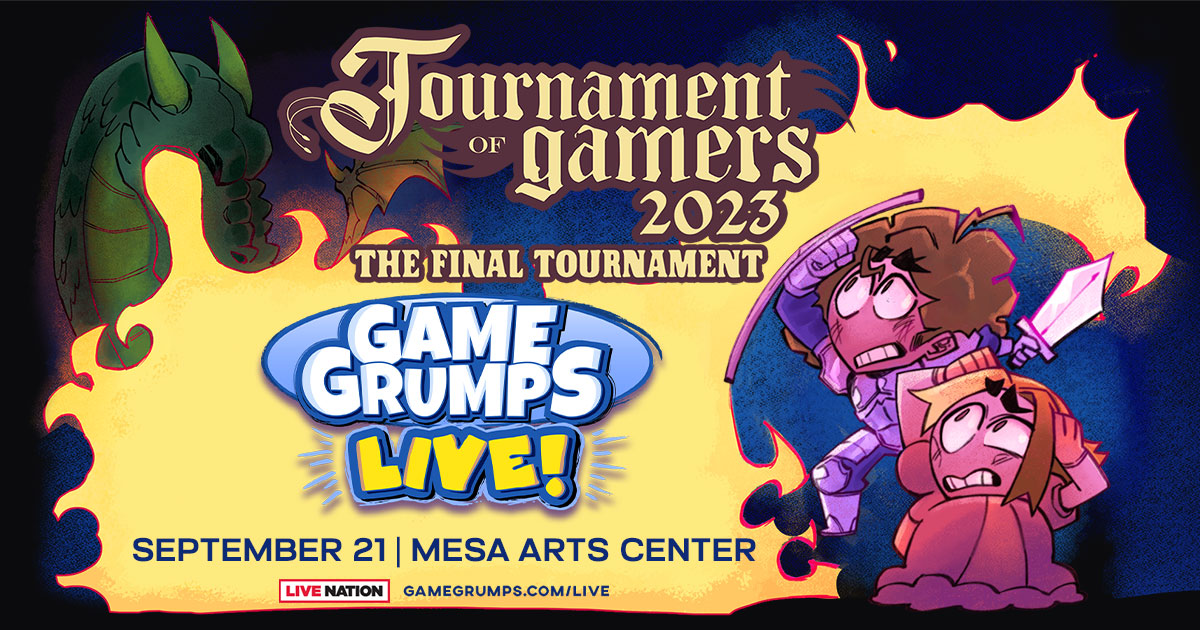 Game Grumps Live Tournament of Gamers 2023: All the Details You Need to Know